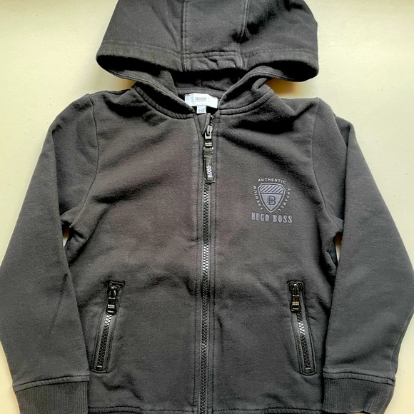 Boys HUGO BOSS zipper hoodie - Picture 3 of 5